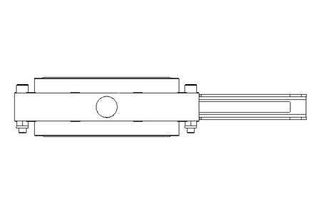 Butterfly valve B DN100 OVO MA E D2