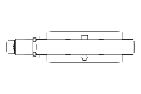 Butterfly valve B DN100 OVO MA E D2