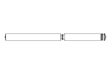 SUPPORT ROLL.D=80X3/3KR 5/8";z=15/KR5/8"