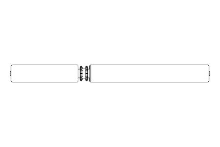 SUPPORT ROLL. D=80X3/2KR RL1=318;RL2=566