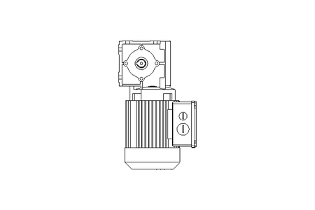 Gear motor 0.12kW 198 1/min