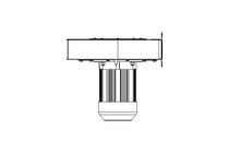 Radial flow fan 460V 3450W