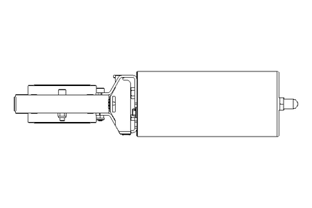 Butterfly valve B DN065 OVO NC E D32