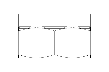 Hexagon nut M8 A4 ISO10511