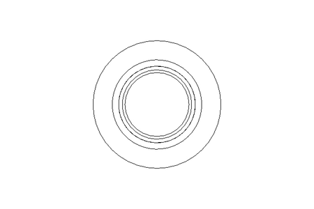 Plain bearing bush WFM 5x6x10x8x0.5