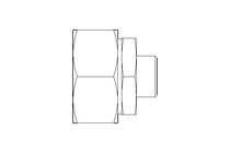 Reducing coupling L 35/10 St ISO8434