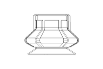 Faltenbalgsauggreifer SPB1-60x20 ED-65