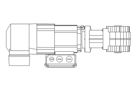 Gear motor 0.37kW 26 1/min