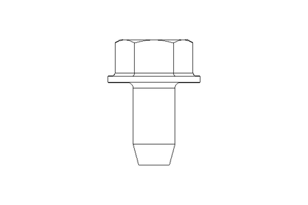 Hexagon screw M 8 X 16 DIN7500 D