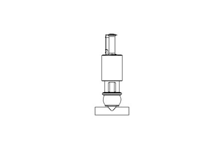 Vanne à clapet S DN040 168 NC E