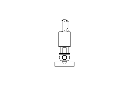 Vanne à clapet S DN040 168 NC E