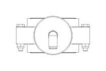 Butterfly valve B DN050 OVO NC E D10