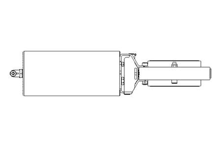 Butterfly valve B DN080 OVO NC E D26