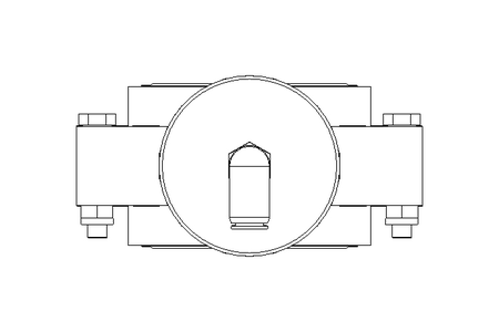 Butterfly valve B DN050 OVO NC E D8