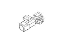 Worm gear motor 0.55kW 50 1/min