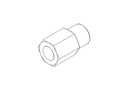 Threaded stud L 6 G1/8" St-Zn