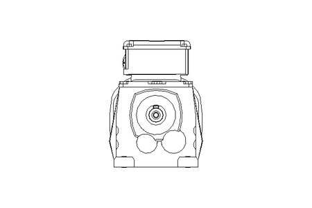 Spur gear motor 0.55kW 48 1/min