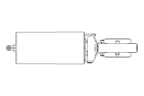 Butterfly valve B DN050 OVO NC E EX