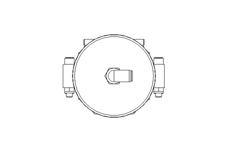 Butterfly valve B DN050 OVO NC E EX