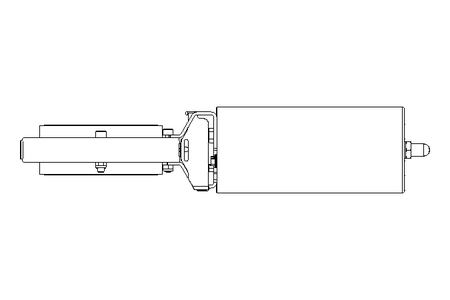 Butterfly valve B DN100 OVO NC E EX