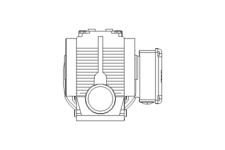 Schneckengetriebemotor 0,55kW 19 1/min