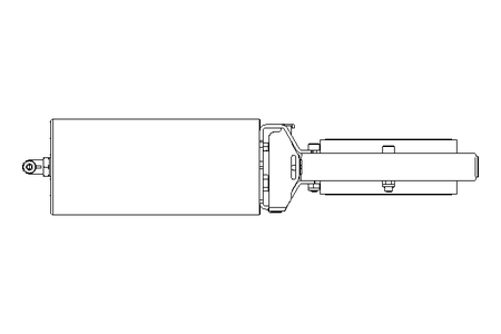 Butterfly valve B DN100 OVO NC E D20