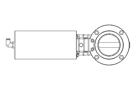 Butterfly valve B DN065 WVM NC E EX