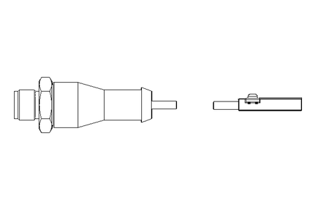 Magnetfeldsensor 10-30 VDC IP69K