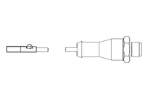 Magnetfeldsensor 10-30 VDC IP69K