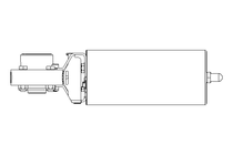 Butterfly valve B DN025 WVM NC E EX