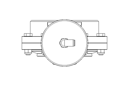 Butterfly valve B DN100 WVM NC E EX