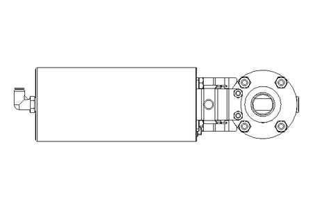 Butterfly valve B DN025 WVW NC E EX