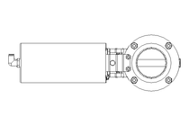 Butterfly valve B DN065 WVW NC E EX