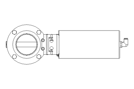 Butterfly valve B DN065 WVW NC E EX