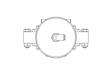 Butterfly valve B DN080 WVW NC E EX