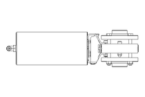Butterfly valve B DN040 FVF NC E EX