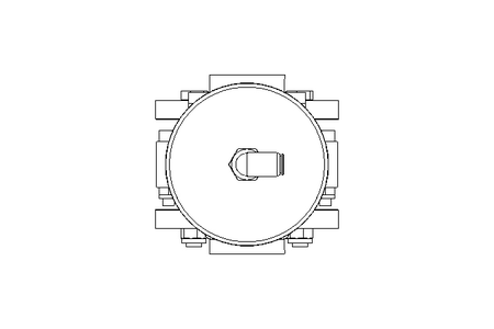 Butterfly valve B DN040 FVF NC E EX