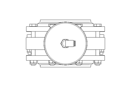 Butterfly valve B DN100 FVF NC E EX