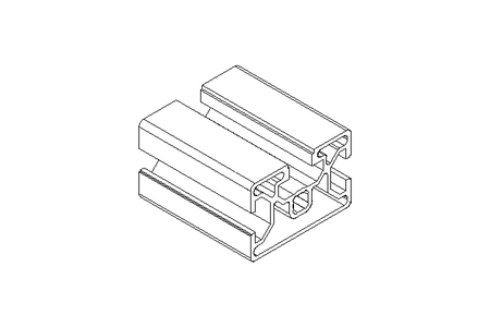 Strebenprofil 30x45