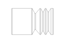 Balgsauggreifer D10 2,5 Falten