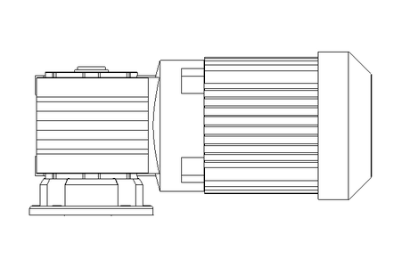 Gear motor 0.18kW 50 1/min