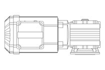 Right-angle geared motor 0.55kW 141