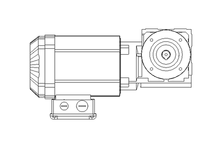 Gear motor 0.55kW 101 1/min