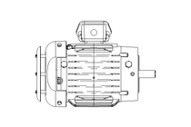 Drehstrommotor 1 HP