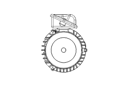 Drehstrommotor 1 HP