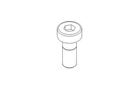 Cap screw M4x10 8.8 DIN6912-ZnNi/T2/720h