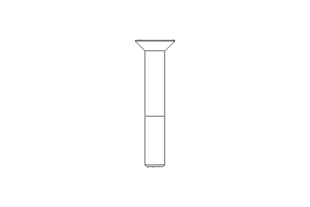 Hex. socket countersunk hd.cap screw M10