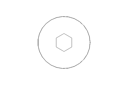 Hex. socket countersunk hd.cap screw M10