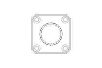 Flange bearing FJUM-02 30x68