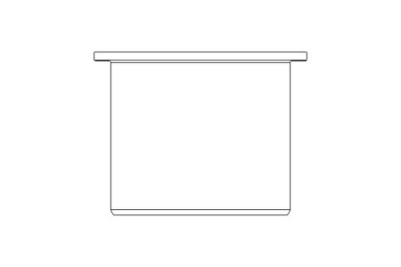 Plain bearing bush X6FM 40x44x52x40x2